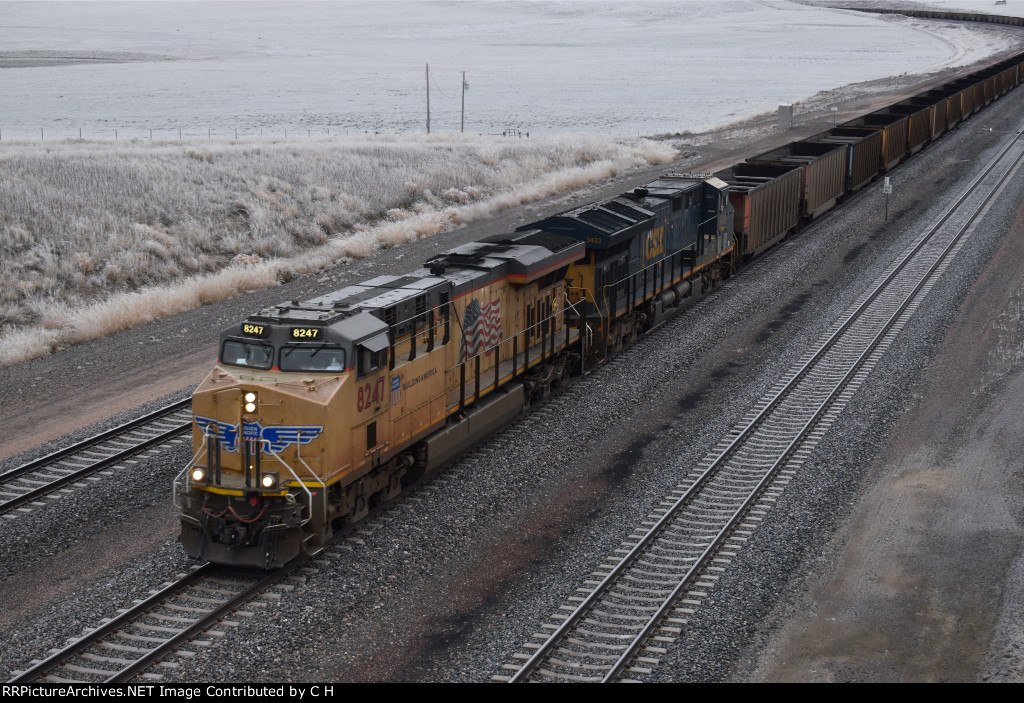 UP 8247/CSX 3433